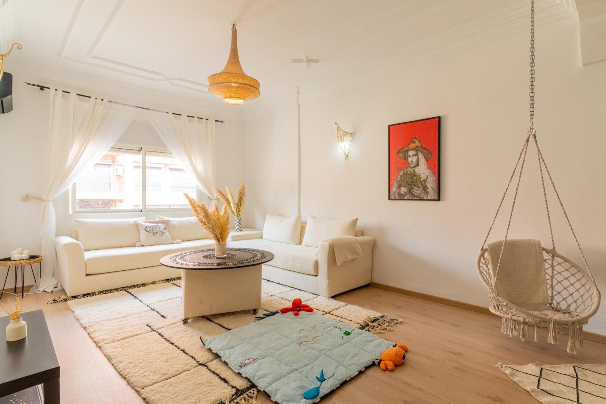 Appartement Centre Marrakech Gueliz - Cool & Cozy Apartment For A Family Stay In The Heart Of The City Marakéš Exteriér fotografie